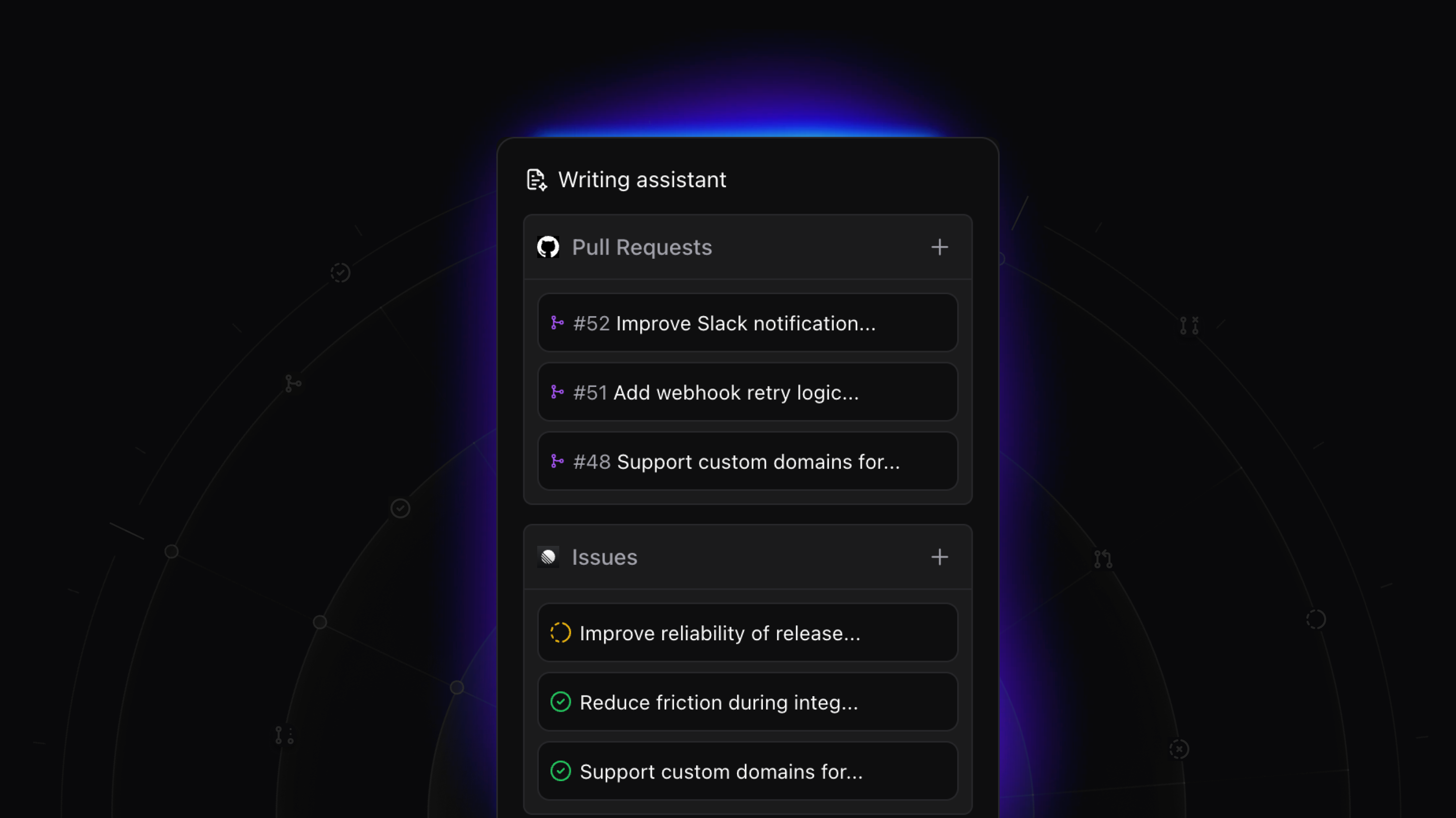 AI that writes release notes for you