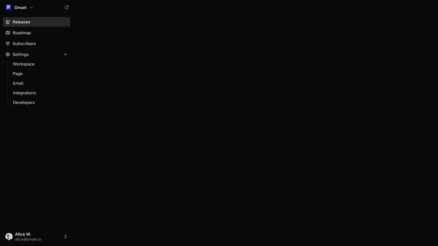 A screenshot of the hero section